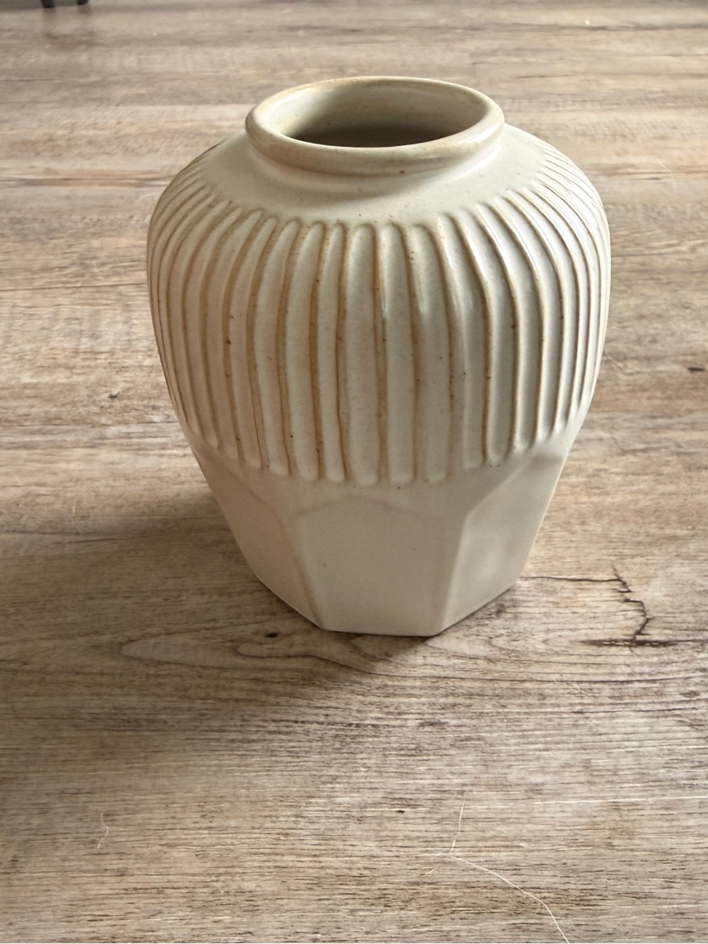 Ceramic Vase in Cream